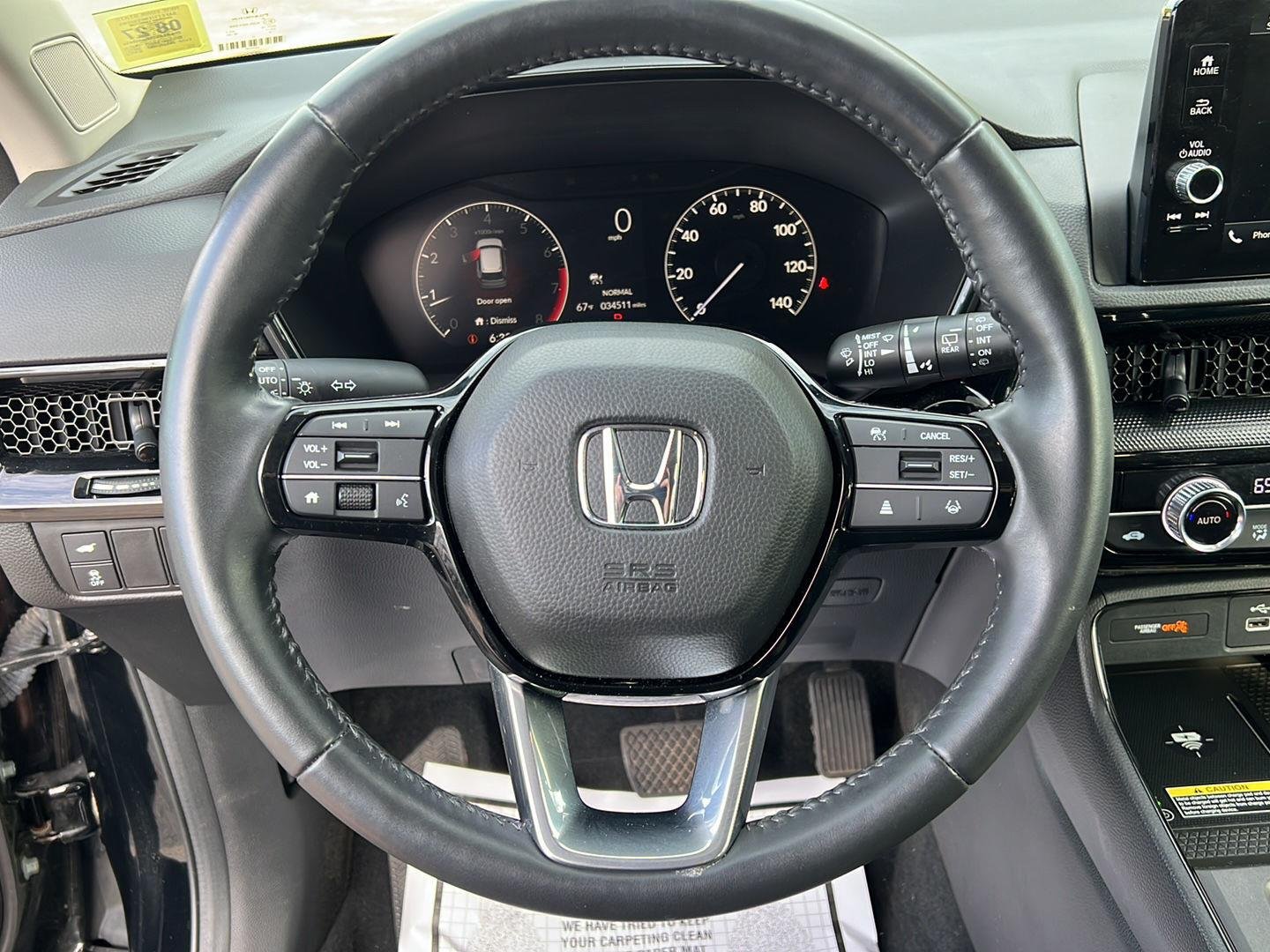Used 2024 Crystal Black Pearl Honda EX-L image 8