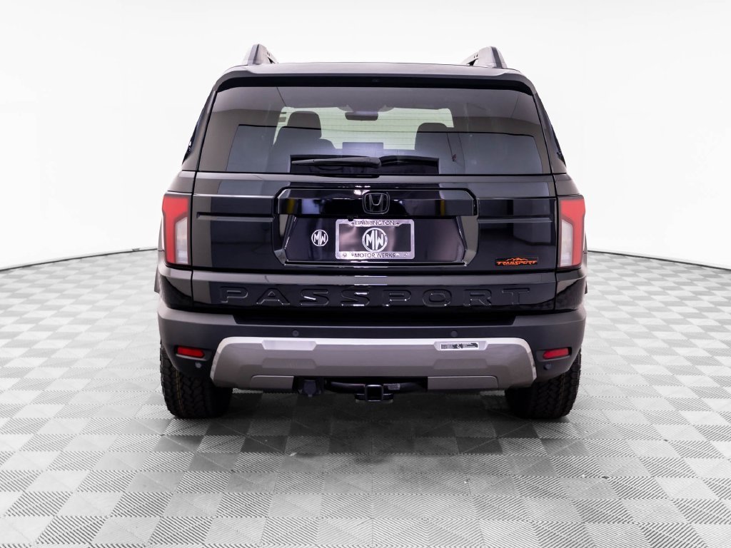 New 2026 Crystal Black Pearl Honda TrailSport Elite Blackout image 4