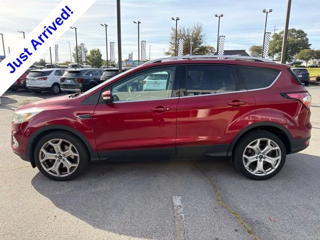 Used 2017 Red Ford Titanium image 9