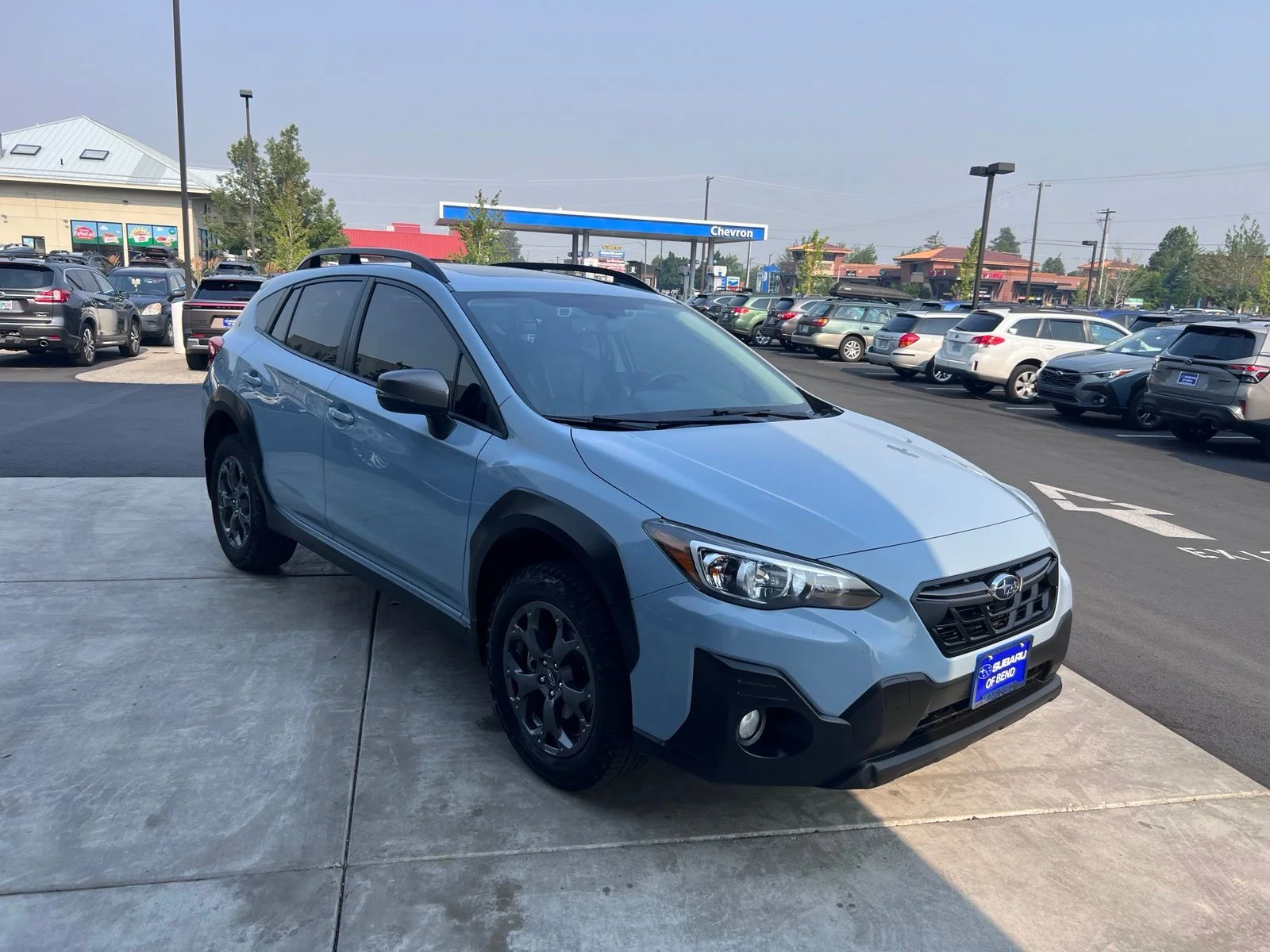 Used 2021 Khaki Subaru Sport image 3