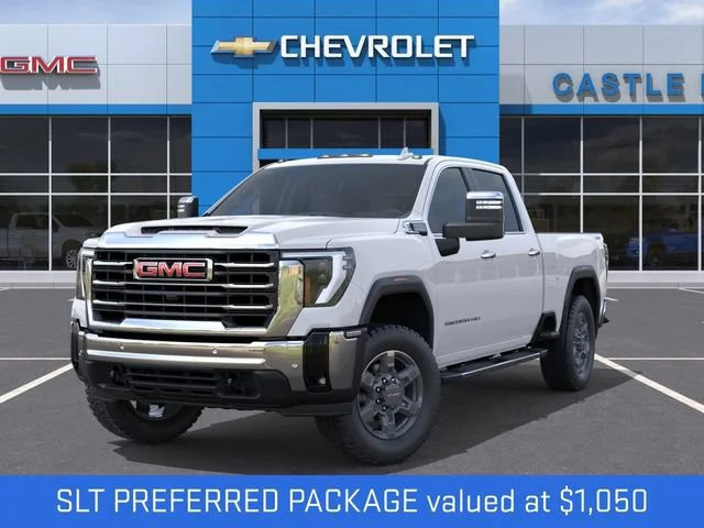 New 2026 Summit White GMC SLT image 7