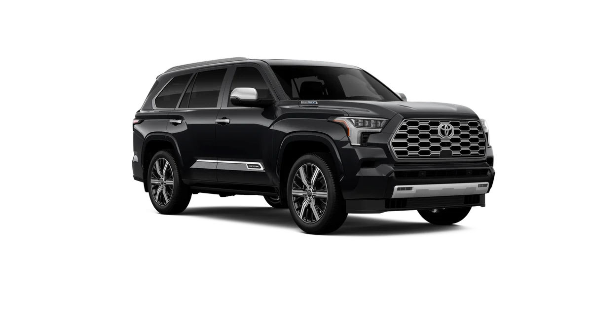 New 2026 Midnight Black Metallic Toyota Capstone image 15