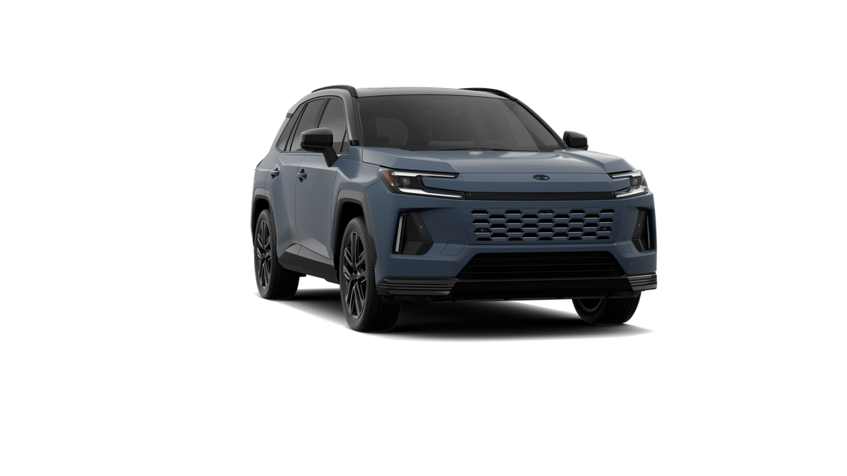 New 2026 Storm Cloud with Midnight Black Metallic roof Toyota XSE image 16