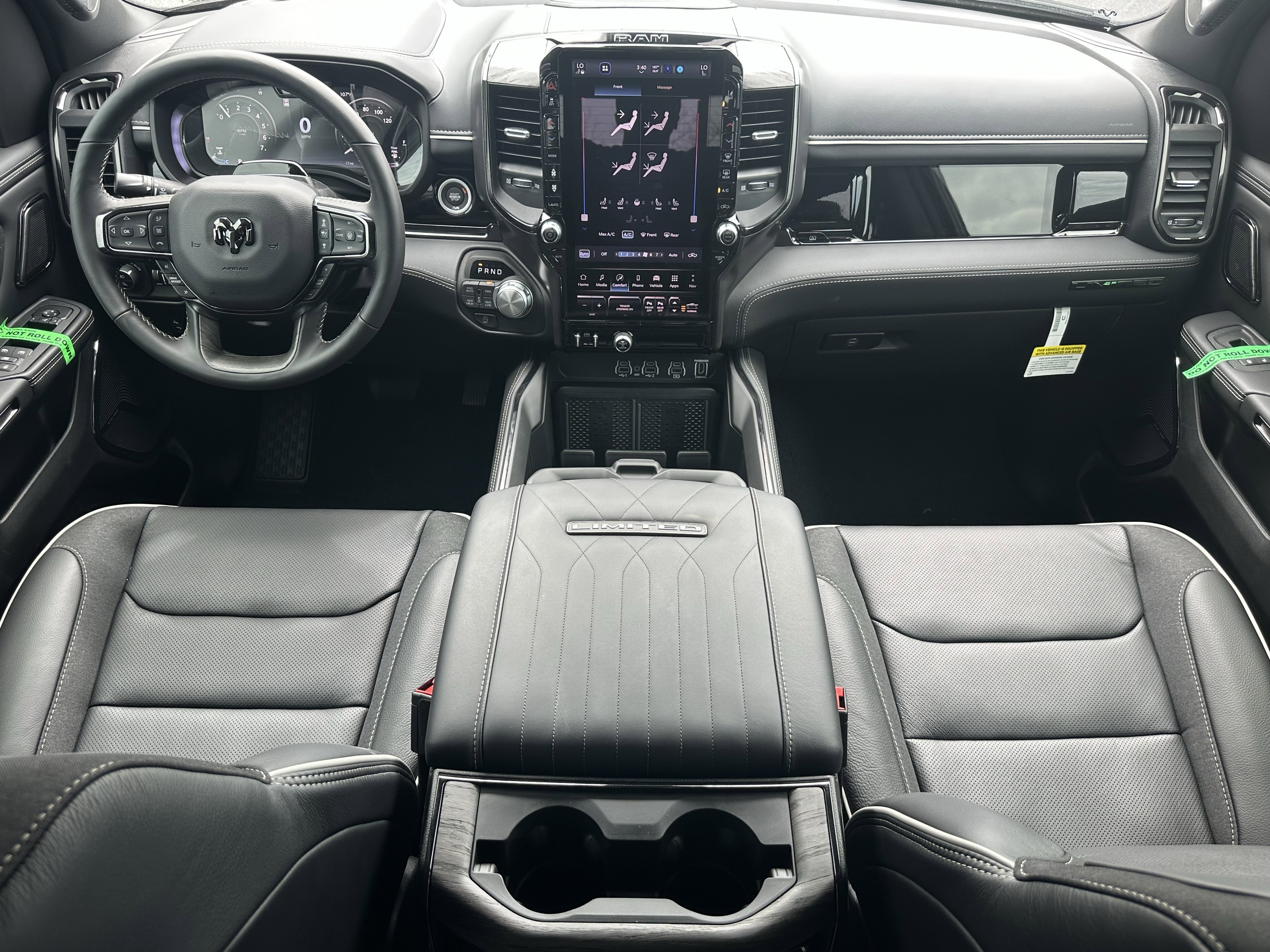 New 2026 Diamond Black Crystal Pearlcoat RAM Limited image 23