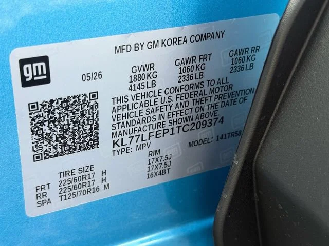 New 2026 Marina Blue Metallic Chevrolet LS image 12