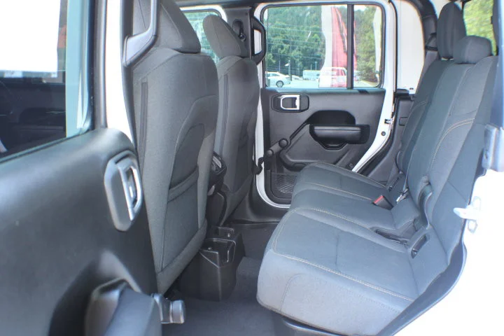 Used 2024 Bright White Clearcoat Jeep Sport image 14