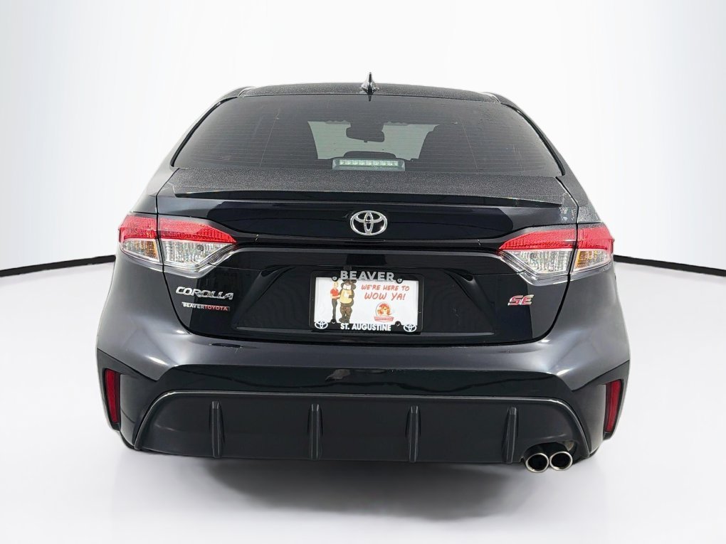 Used 2025 Black Toyota SE image 8