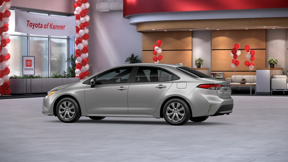 New 2026 Classic Silver Metallic Toyota LE image 5