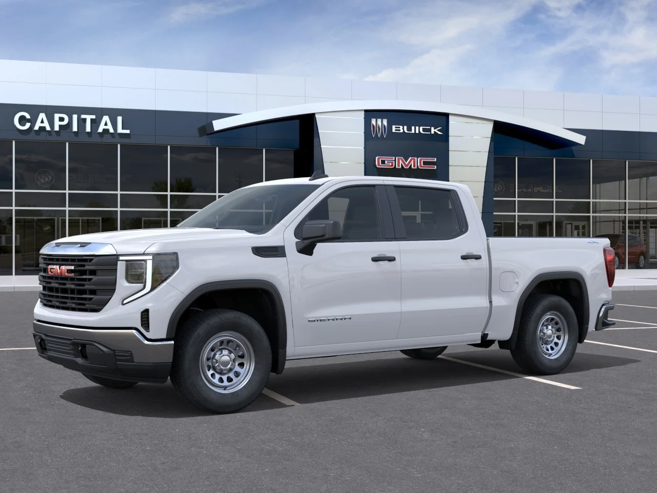 New 2026 Summit White GMC Pro image 3