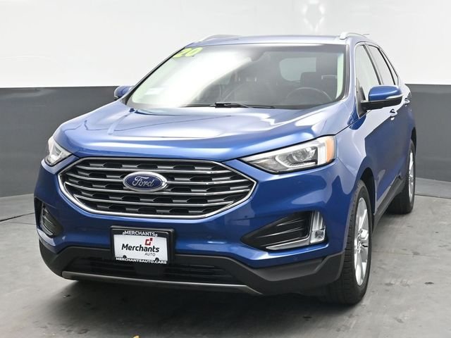 Used 2020 Blue Ford Titanium image 2
