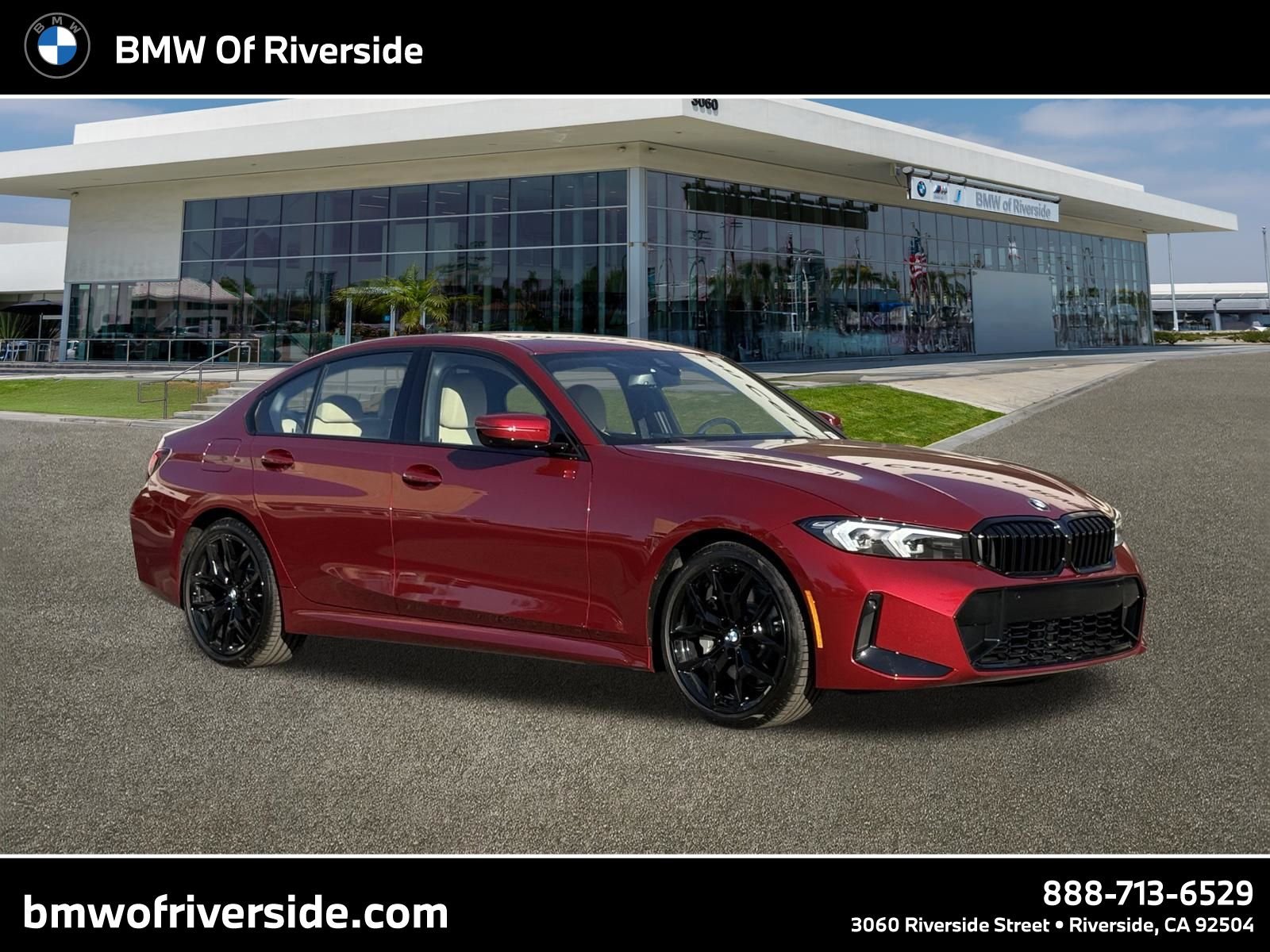 New 2026 Vegas Red Metallic BMW 330i image 1