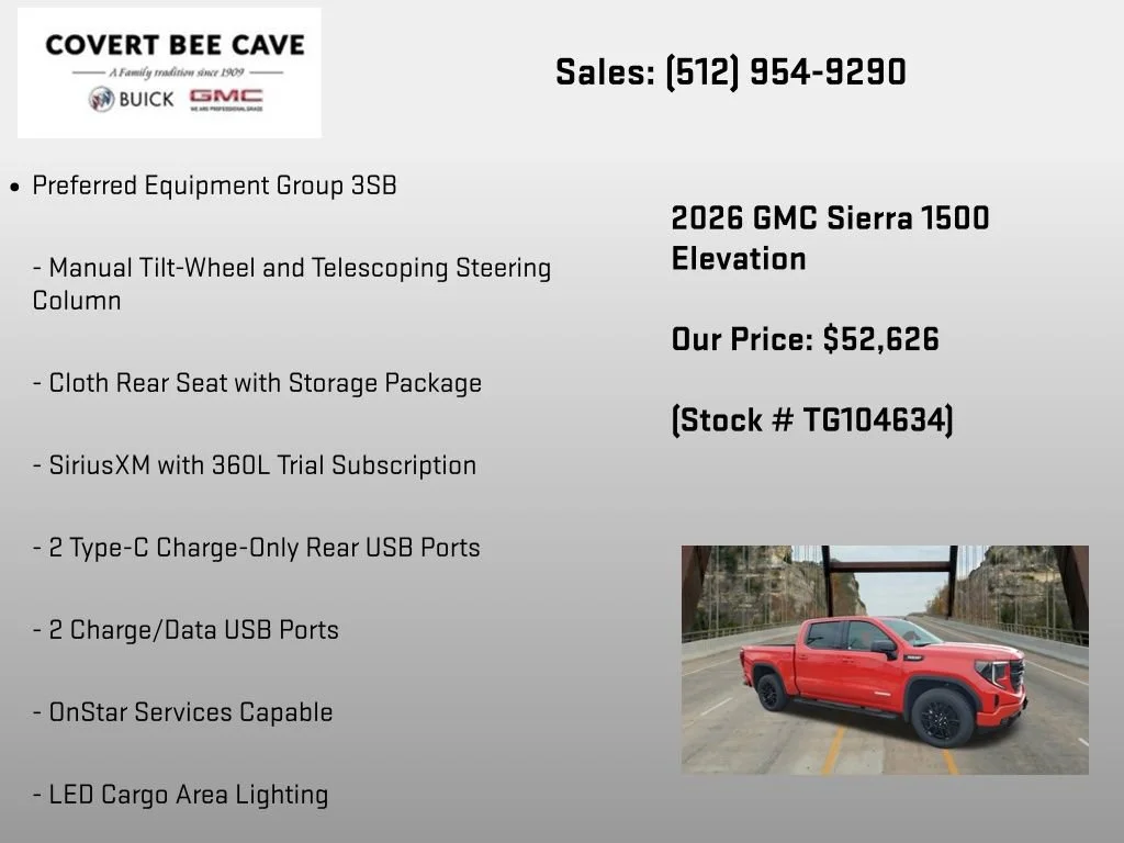 2026 GMC Sierra 1500 Elevation - Photo 18
