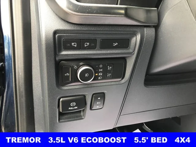 Used 2022 Blue Ford Tremor image 8