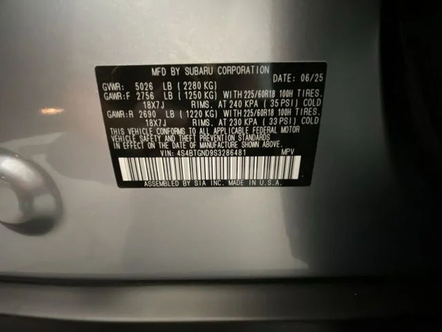 Used 2025 Silver Subaru Limited XT image 28