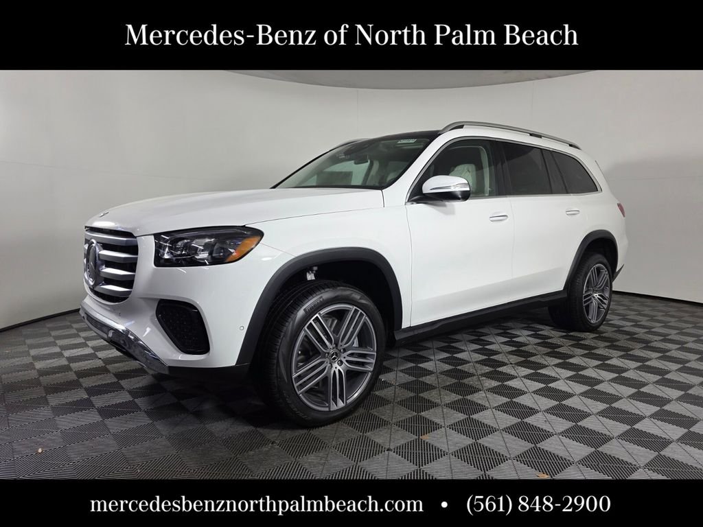 New 2026 Polar White Mercedes-Benz GLS 450 image 1