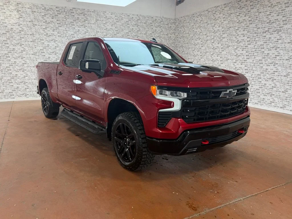 Used 2024 Radiant Red Tintcoat Chevrolet LT Trail Boss image 1