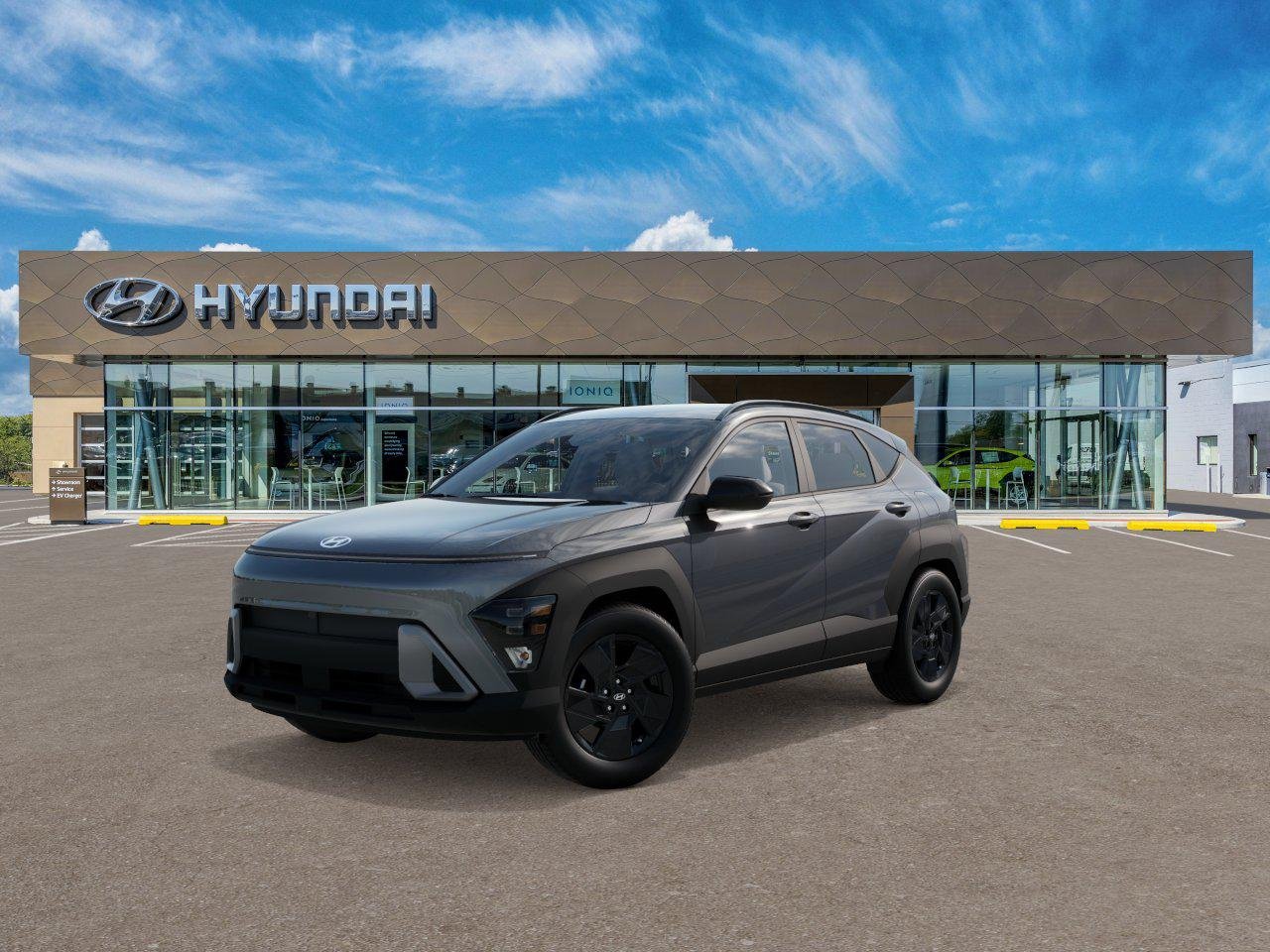 New 2026 Gray Hyundai SEL Sport AWD image 1