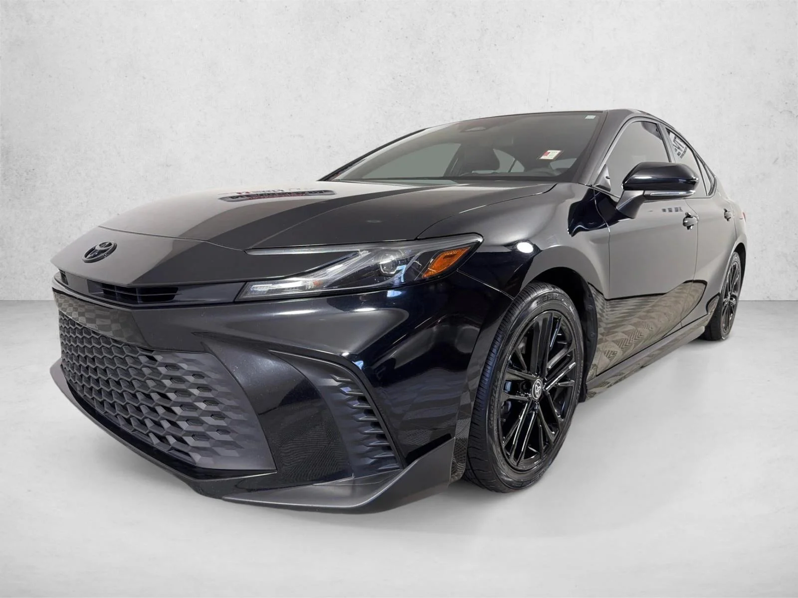Used 2025 Midnight Black Metallic Toyota SE image 7