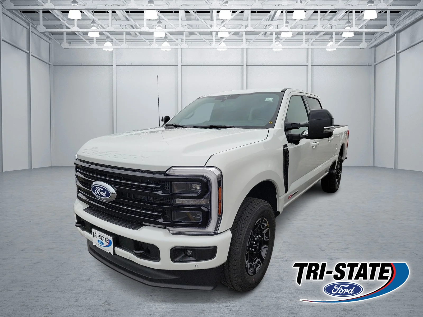 New 2027 Star White Metallic Tri-Coat Ford F-250&reg; Platinum&reg; image 1