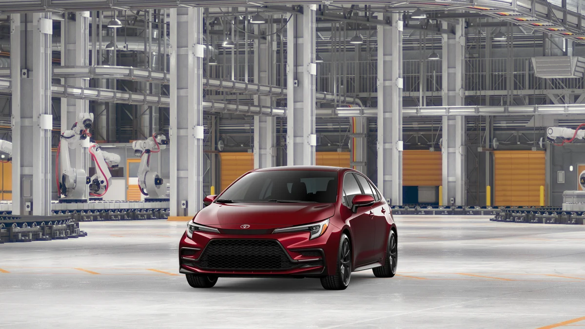 New 2026 Ruby Flare Pearl Toyota SE image 18