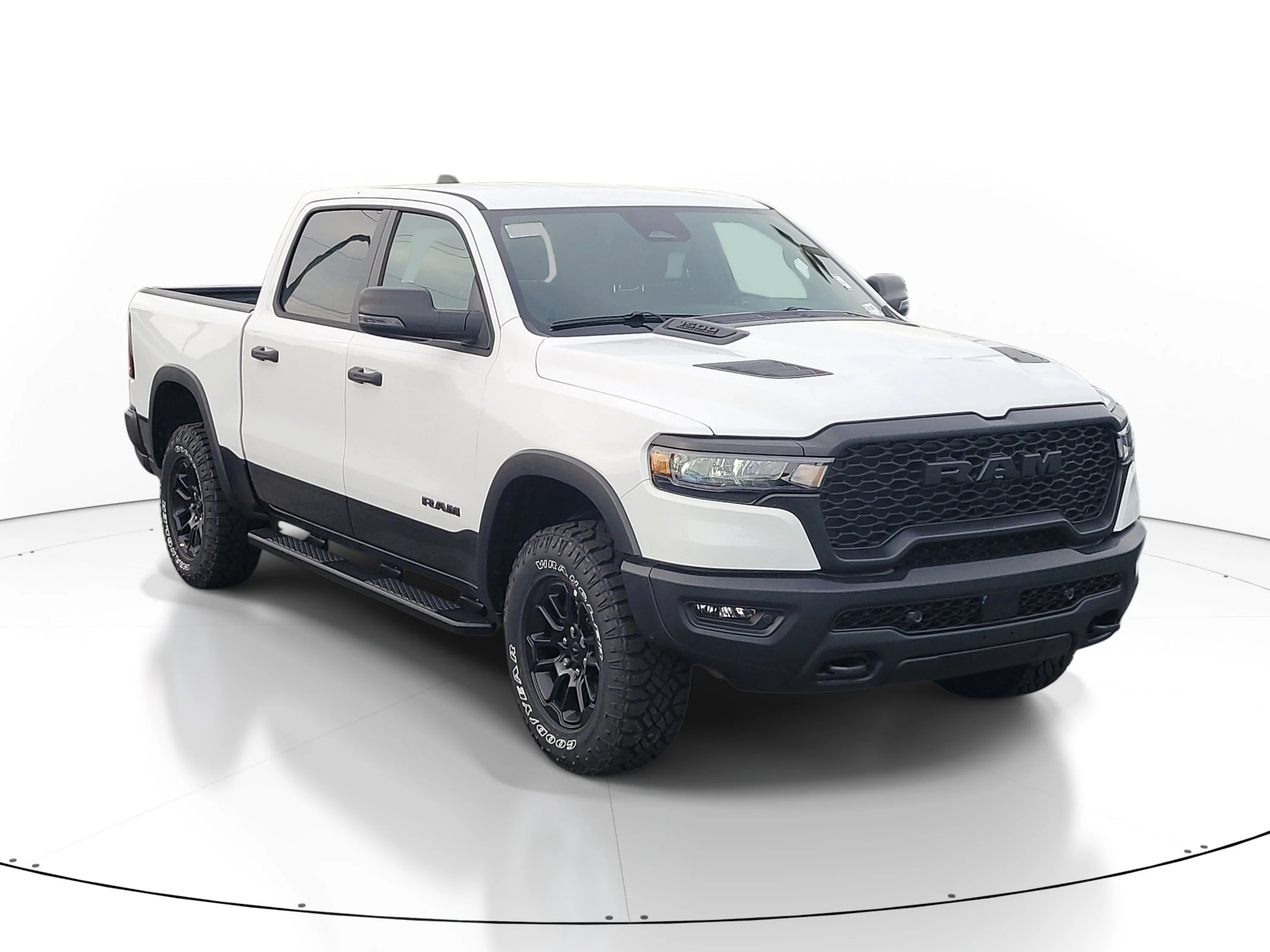 New 2026 Bright White Clearcoat Ram Rebel image 1
