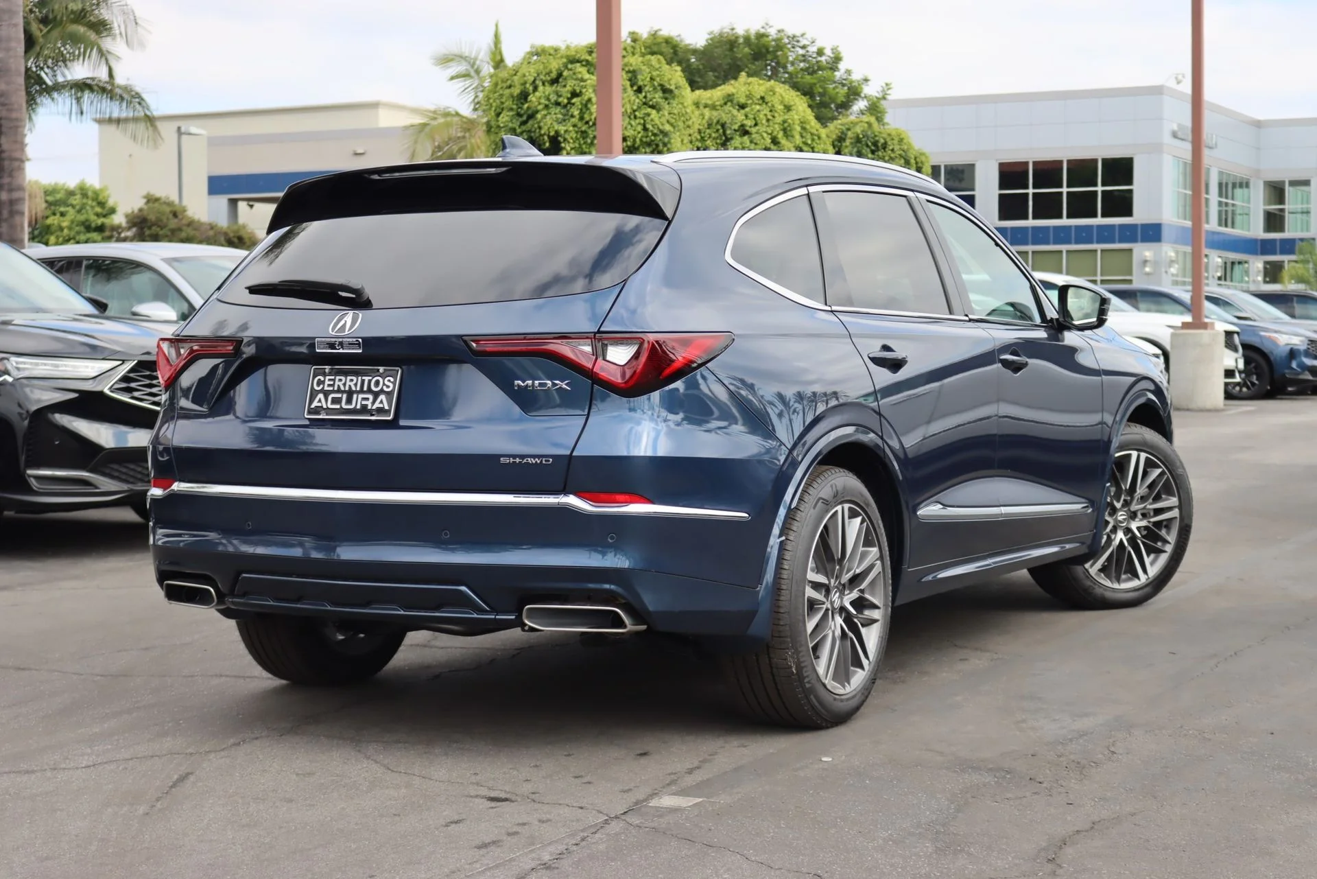 New 2026 Canyon River Blue Metallic Acura SH-AWD with Advance Package image 2