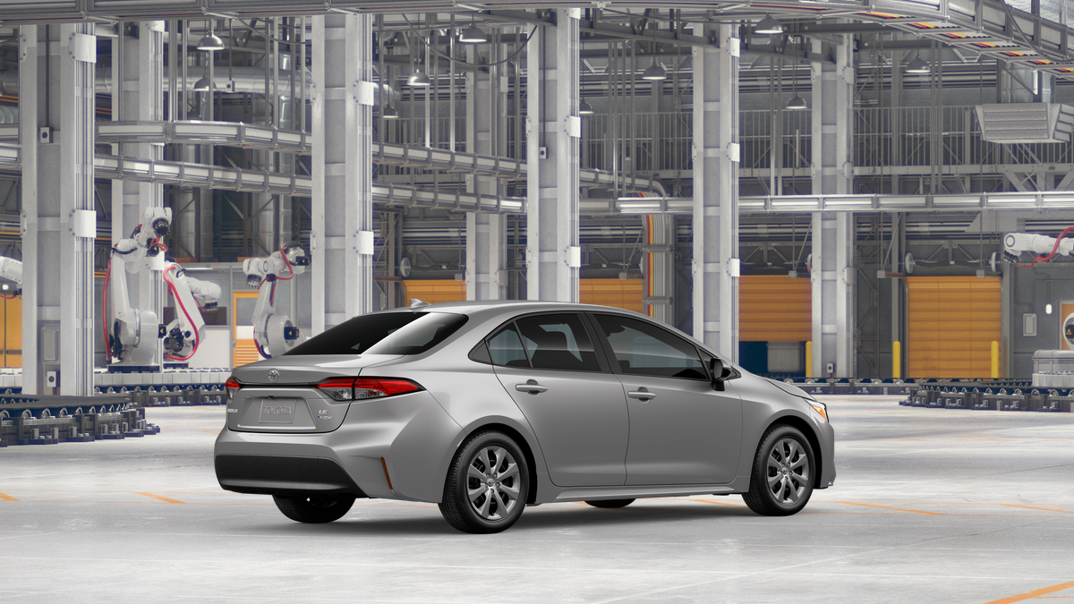 New 2026 Classic Silver Metallic Toyota Hybrid LE image 10