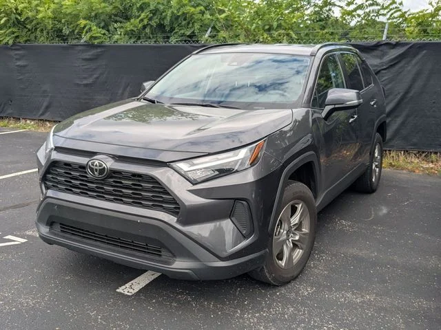 Used 2024 Magnetic Gray Metallic Toyota XLE image 3
