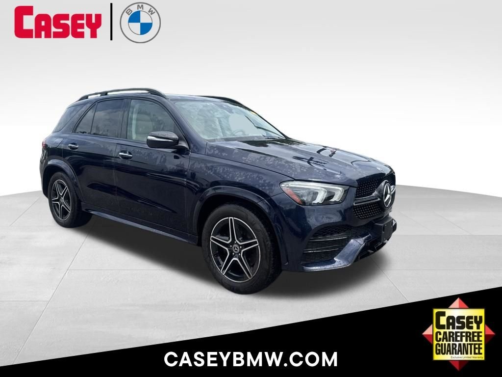 Used 2020 Blue Mercedes-Benz GLE 350 image 1