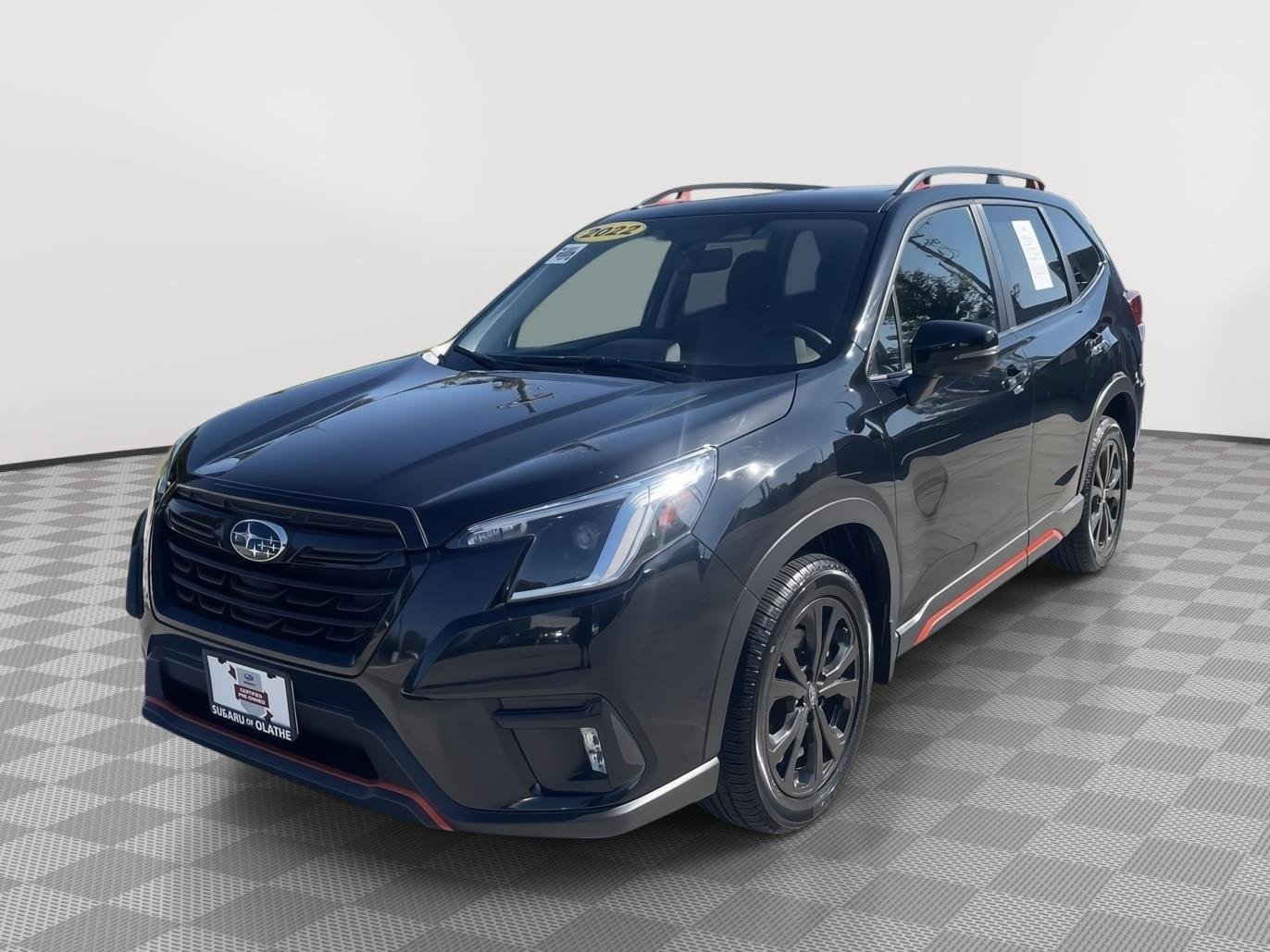 Certified Used 2022 Crystal Black Silica Subaru Sport image 3