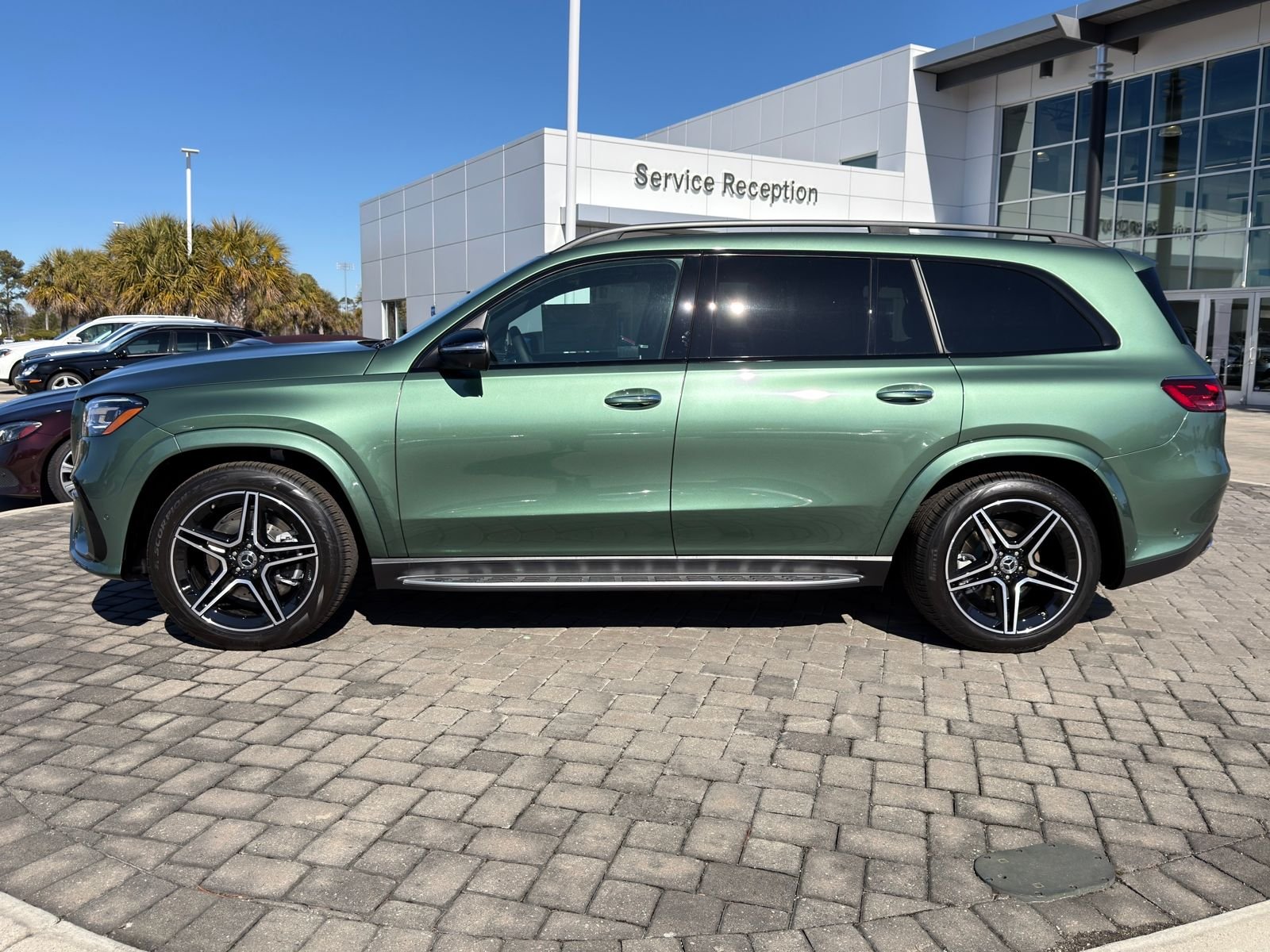 New 2026 Green Mercedes-Benz GLS 450 image 12