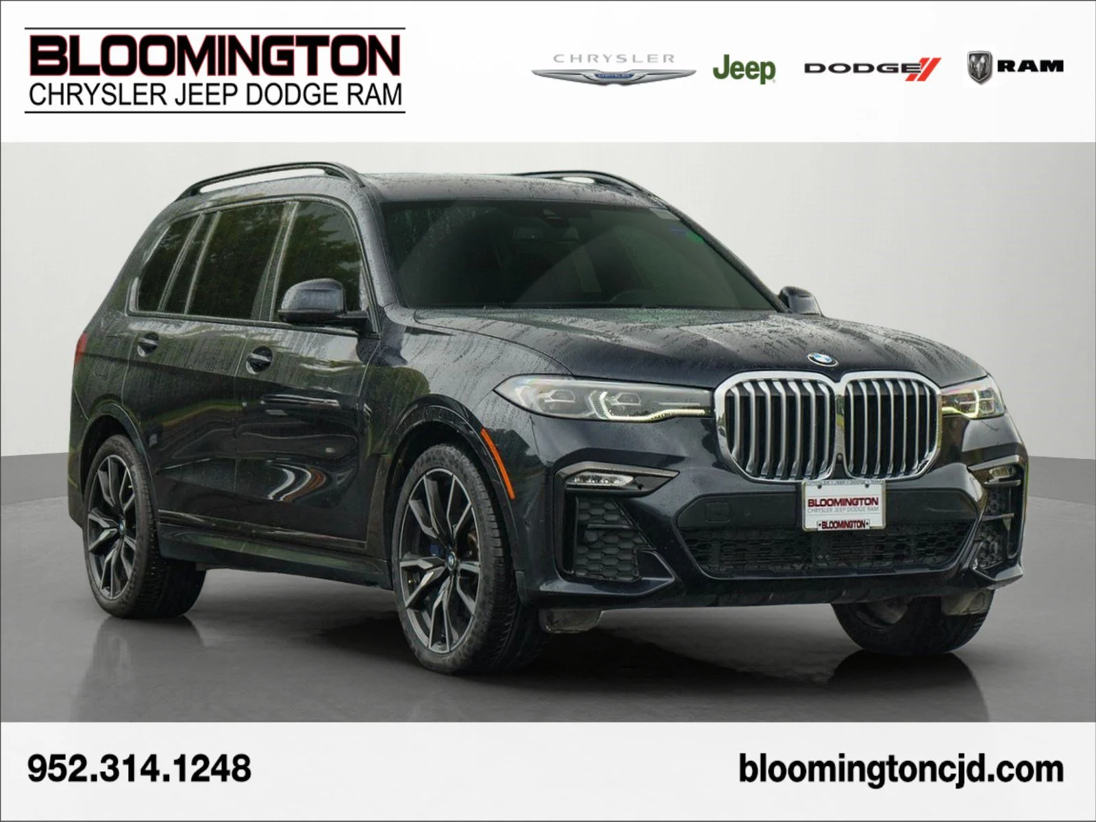 Used 2020 Carbon Black Metallic BMW xDrive40i image 1