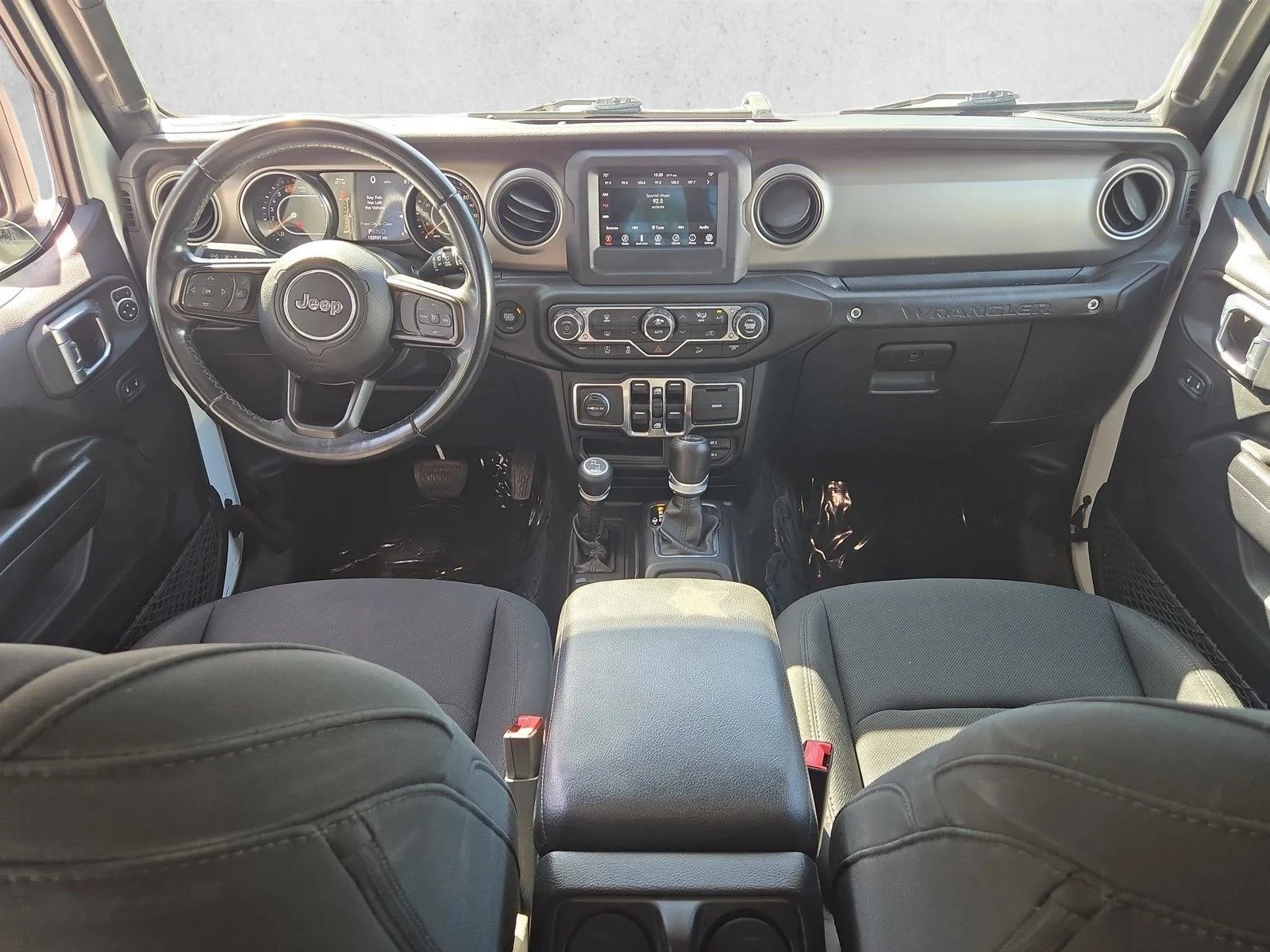Used 2020 Bright White Clearcoat Jeep Sport S image 17