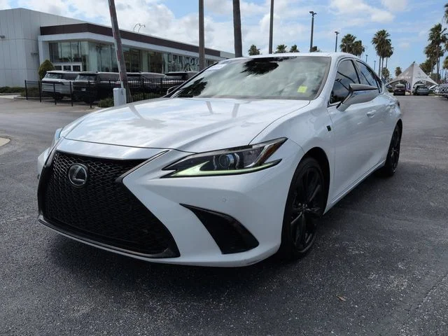 Used 2021 White Lexus 350 F Sport image 8