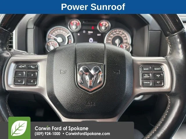 Used 2017 Delmonico Red Pearlcoat Ram Laramie Longhorn image 7