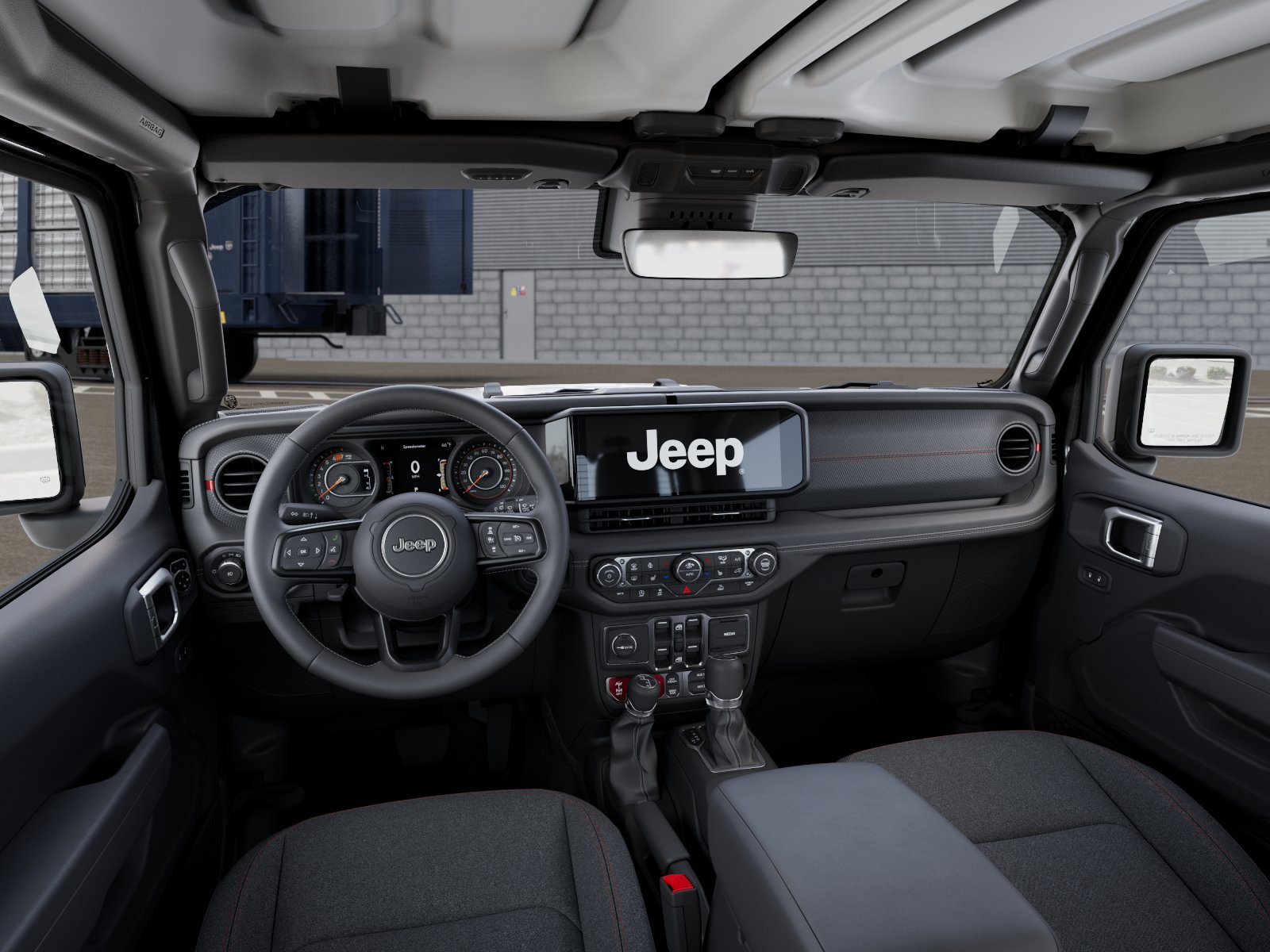 New 2026 Granite Crystal Metallic Clear-Coat Exterior Paint Jeep Rubicon image 14
