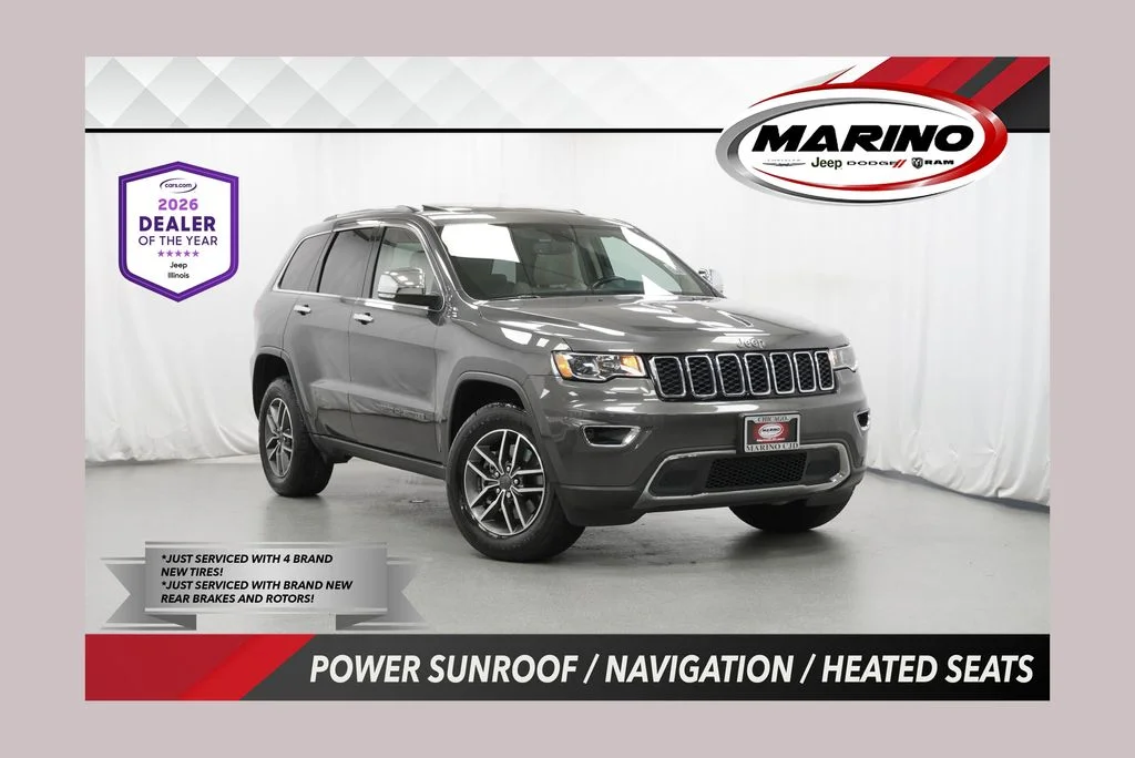 Used 2021 Gray Jeep Limited image 1