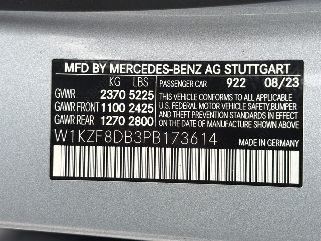 Certified Used 2023 Cirrus Silver Mercedes-Benz E 350 image 28