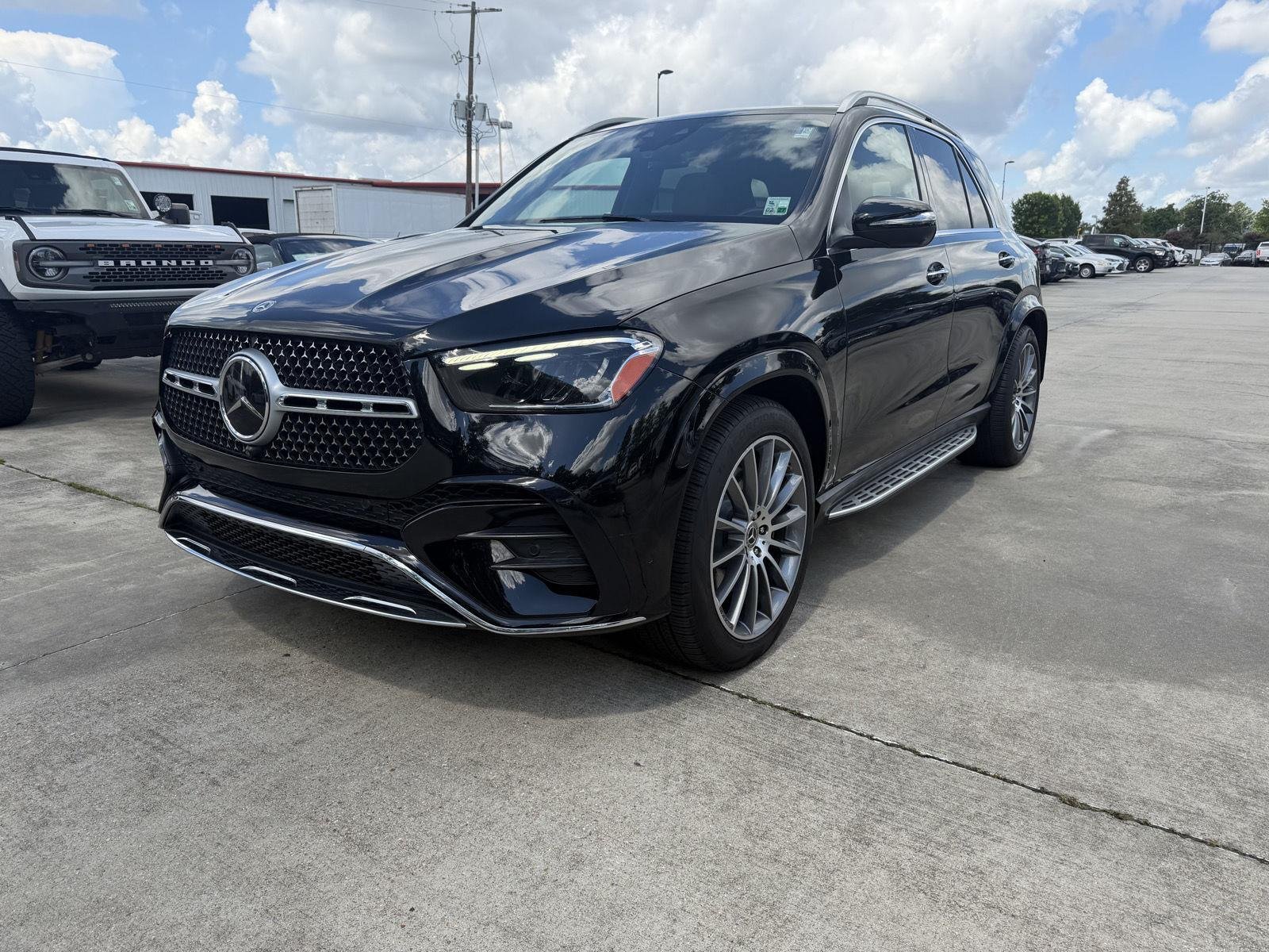 Certified Used 2024 Obsidian Black Metallic Mercedes-Benz GLE 450 image 3