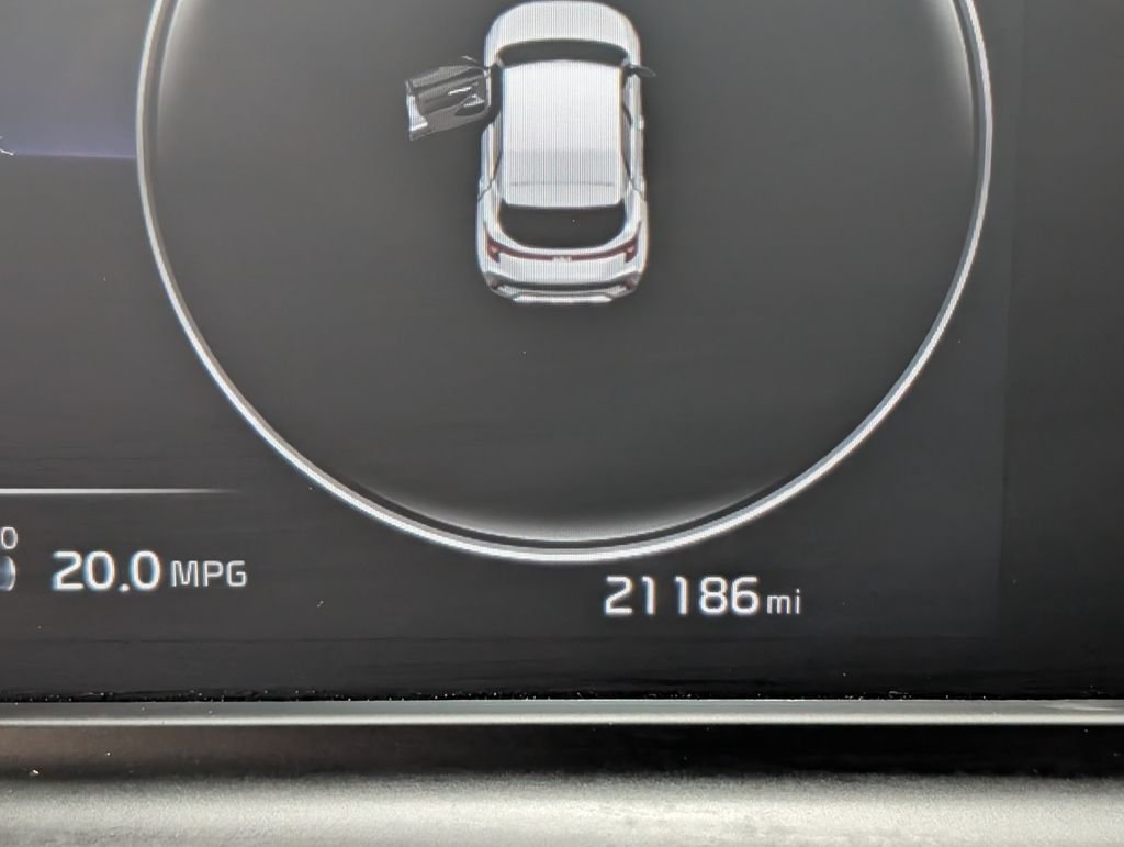 Used 2024 Blue / Black Kia S image 22
