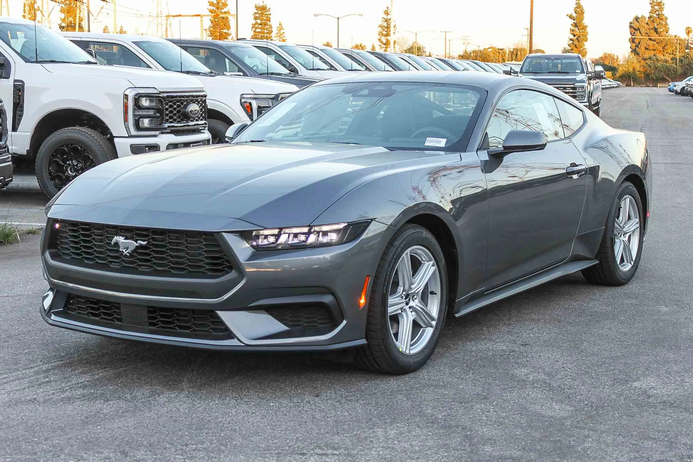 New 2026 Carbonized Gray Metallic Ford EcoBoost® Fastback image 3