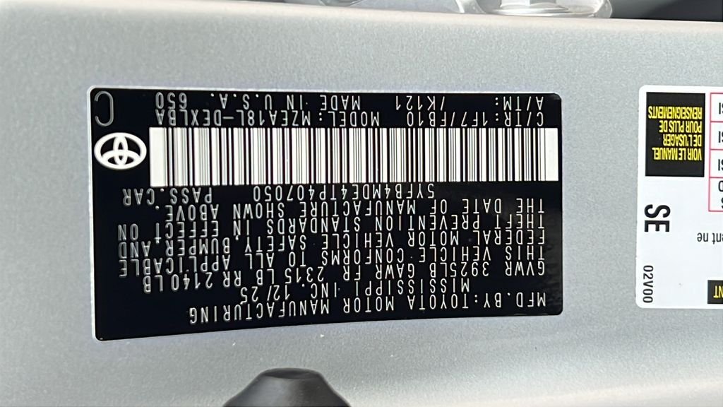 Used 2026 Silver Toyota LE image 21