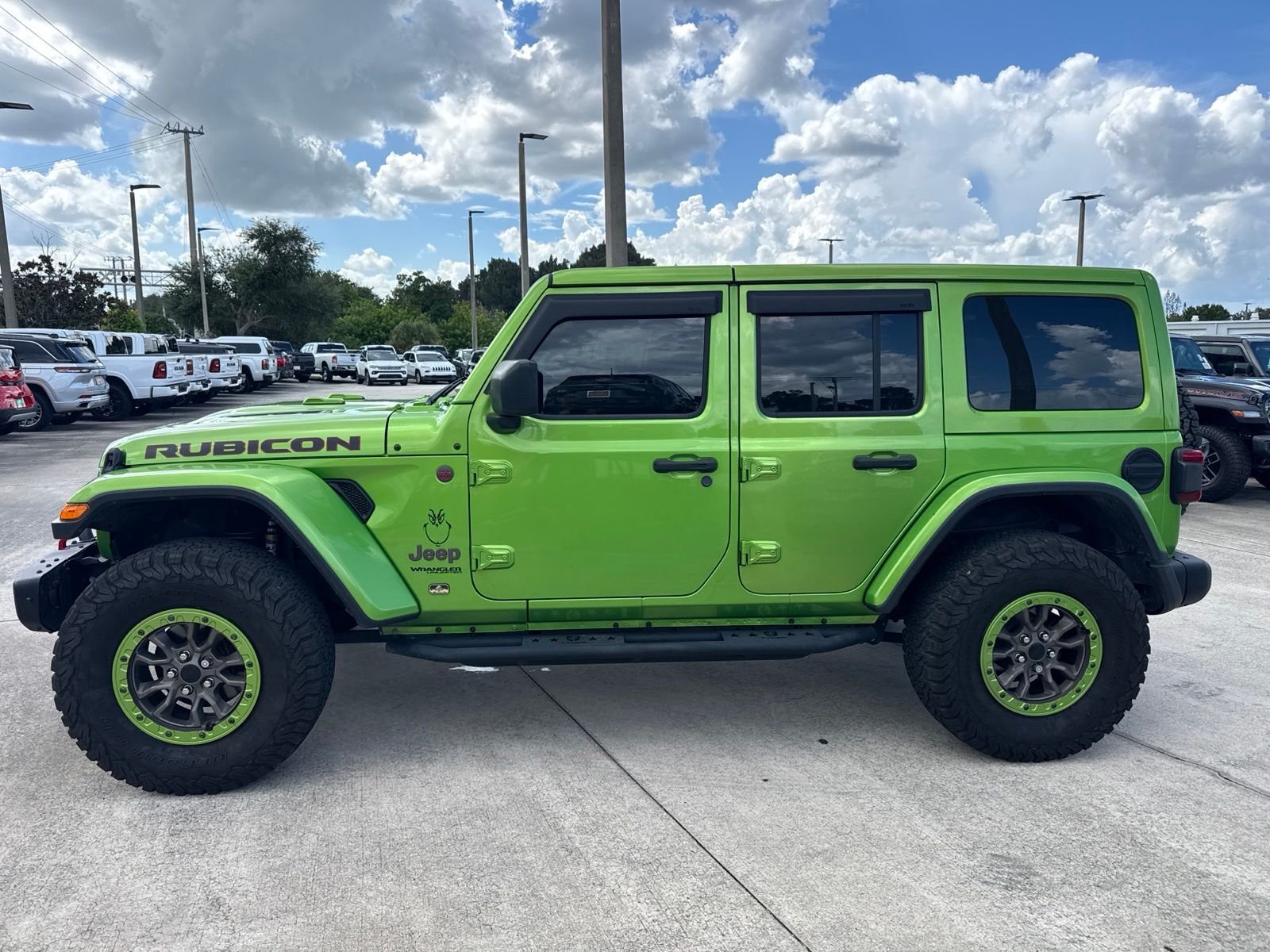 Used 2020 Green Jeep Unlimited Rubicon image 11