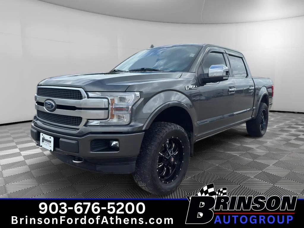 Used 2020 Magnetic Metallic Ford Platinum image 1