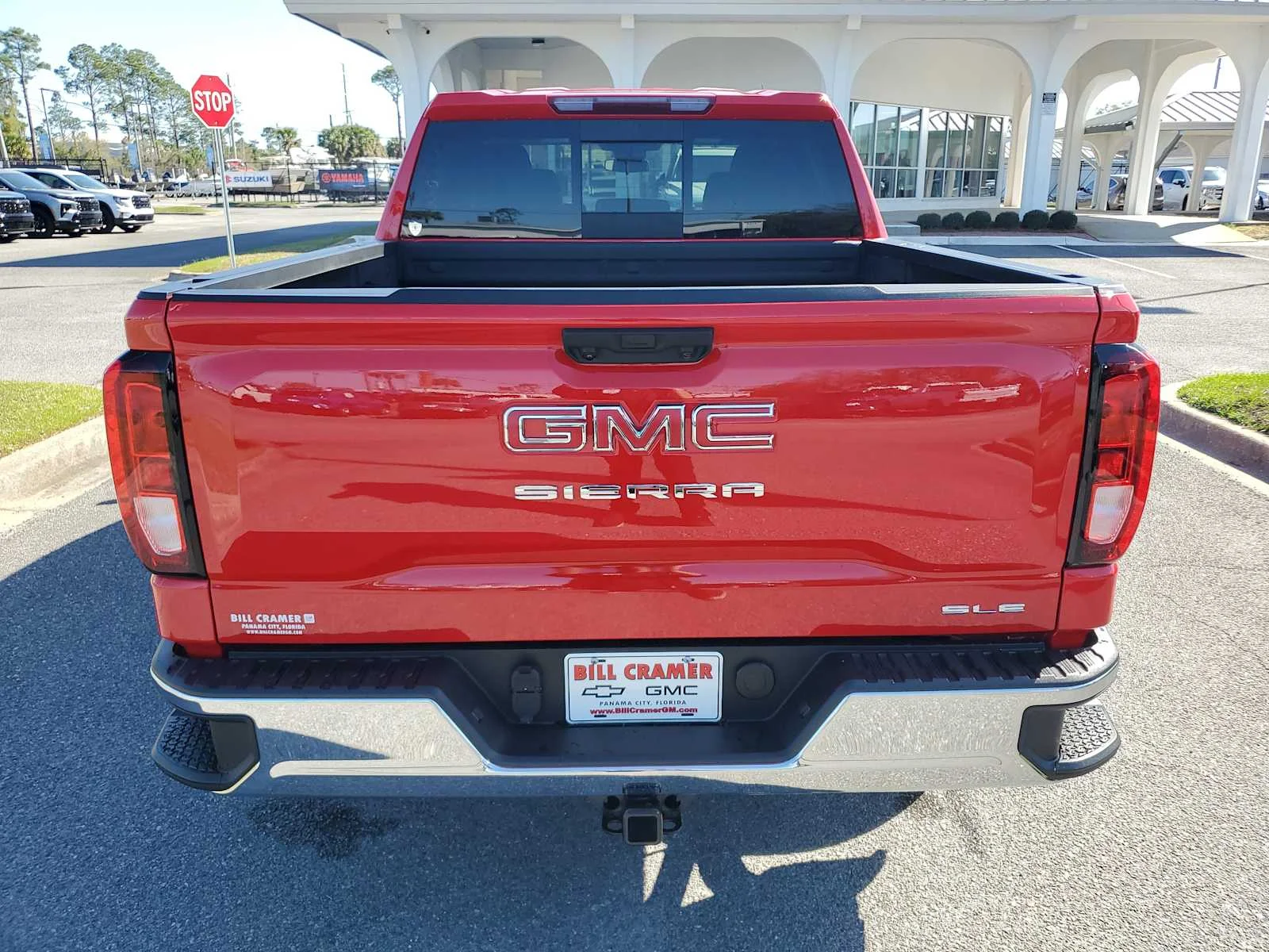 New 2025 Cardinal Red GMC SLE image 4