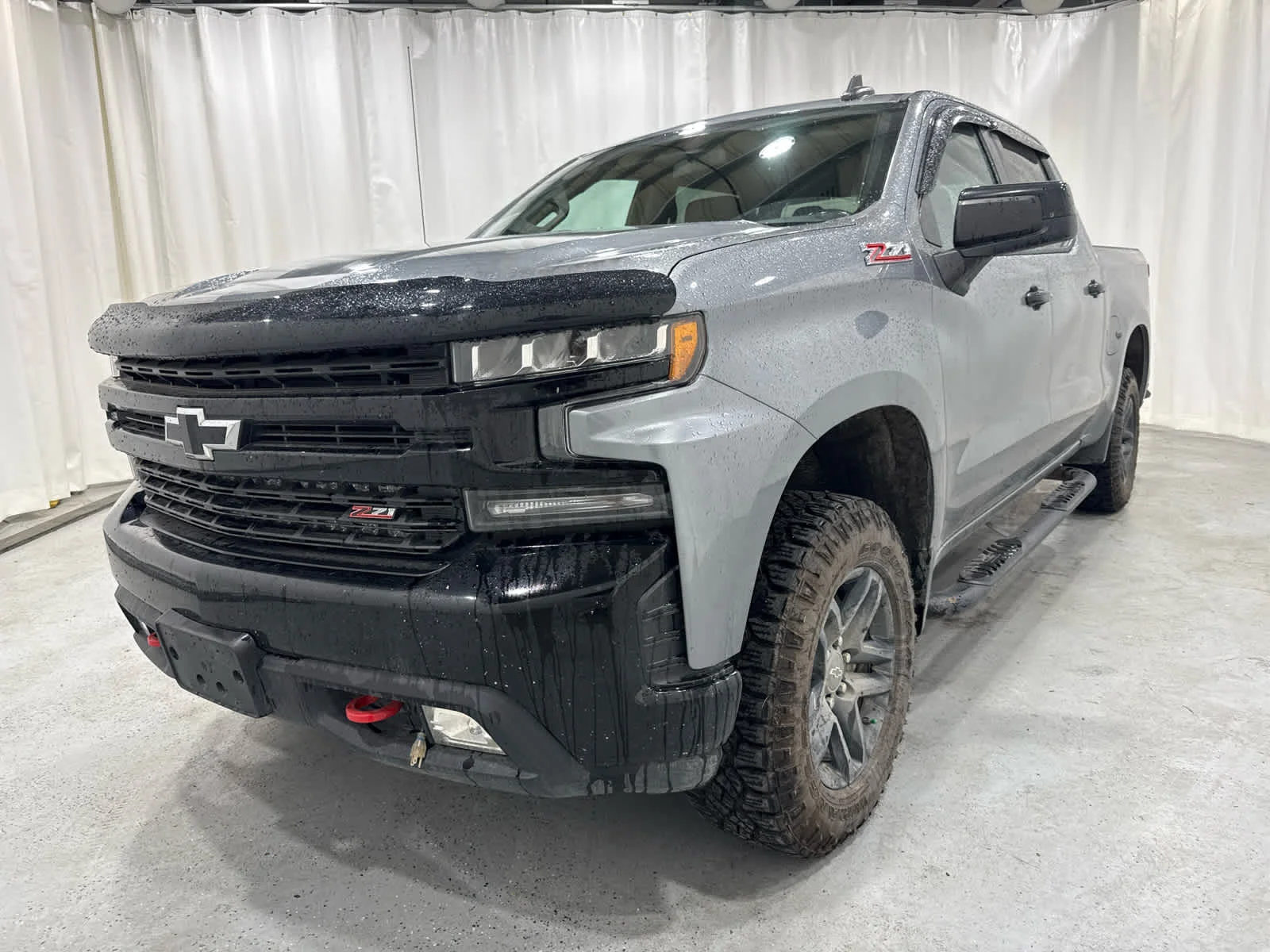 Used 2021 SATIN STEEL METALLIC Chevrolet LT Trail Boss image 1