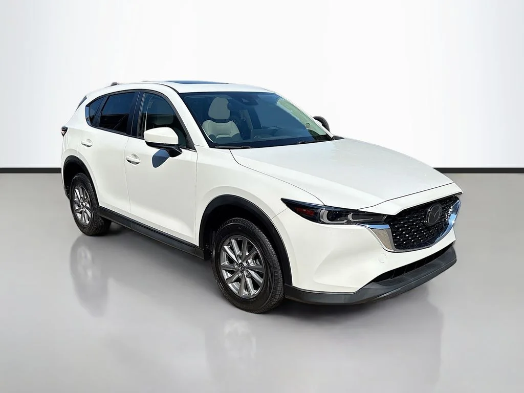 Certified Used 2022 Snowflake White Pearl Mazda 2.5 S Preferred Package image 1