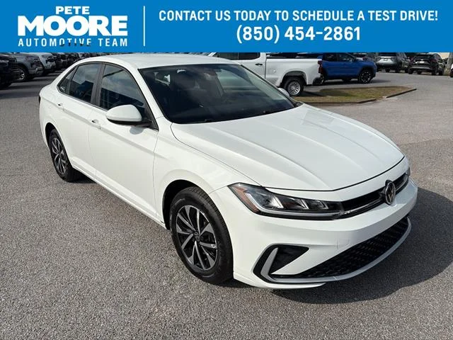 Used 2025 Pure White Volkswagen S image 1