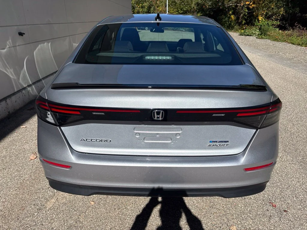 Certified Used 2025 Solar Silver Metallic Honda HYBRID SPORT image 17