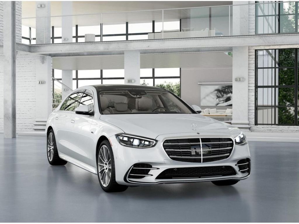 Certified Used 2025 White Mercedes-Benz S 580e image 9